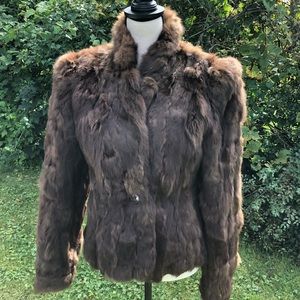 Vintage Rabbit Fur Jacket
